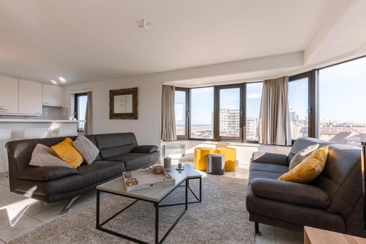 Huswell - Spacious & Modern Sea View Apartment With Garage Ostend Exterior photo