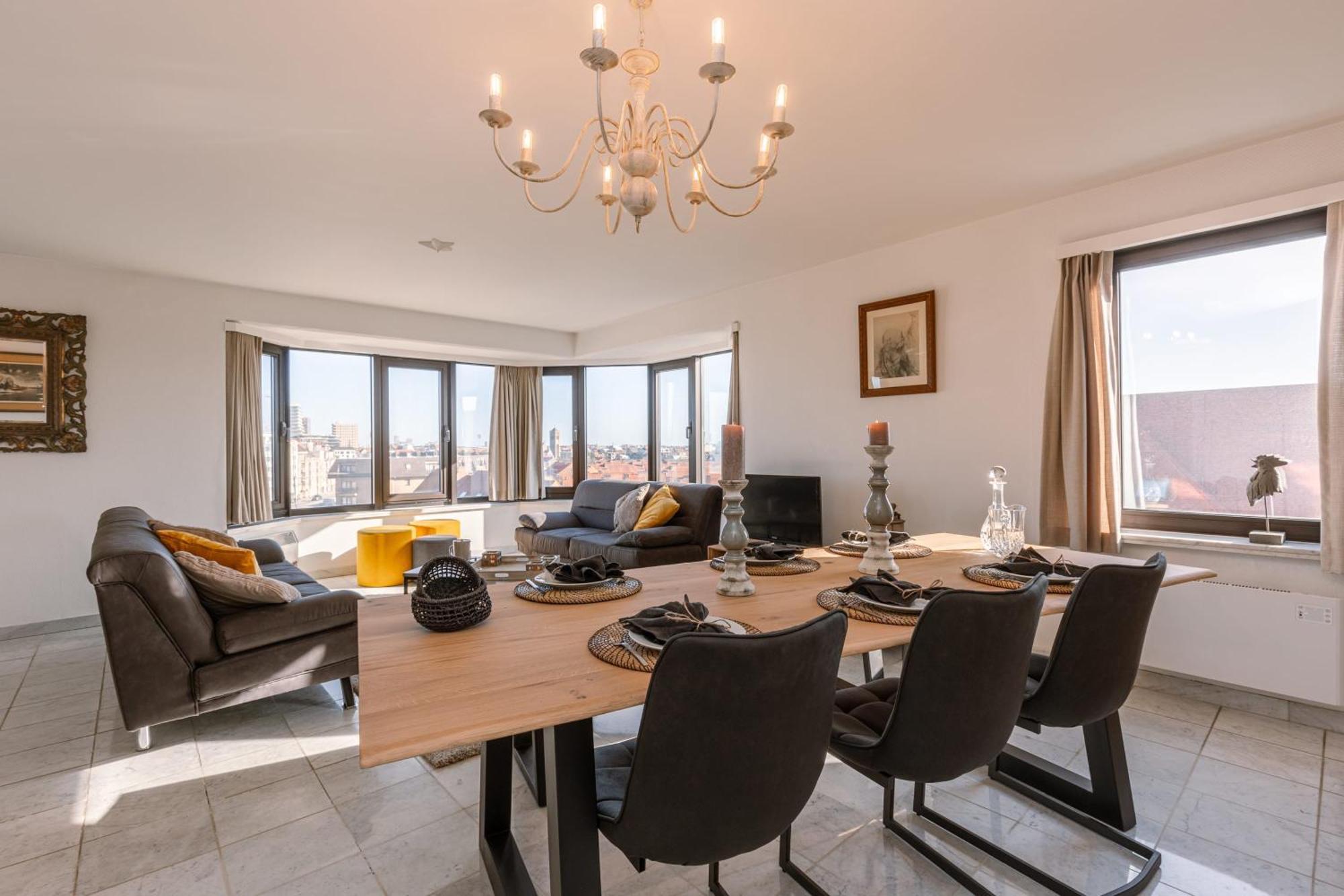 Huswell - Spacious & Modern Sea View Apartment With Garage Ostend Exterior photo